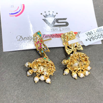 Jadau Earrings 5785588