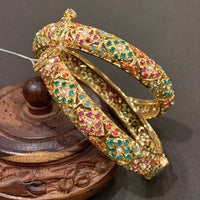 Openable Jadau Bangles 57672