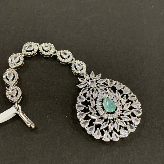 American Diamond Tikka 35655 - Vijay & Sons