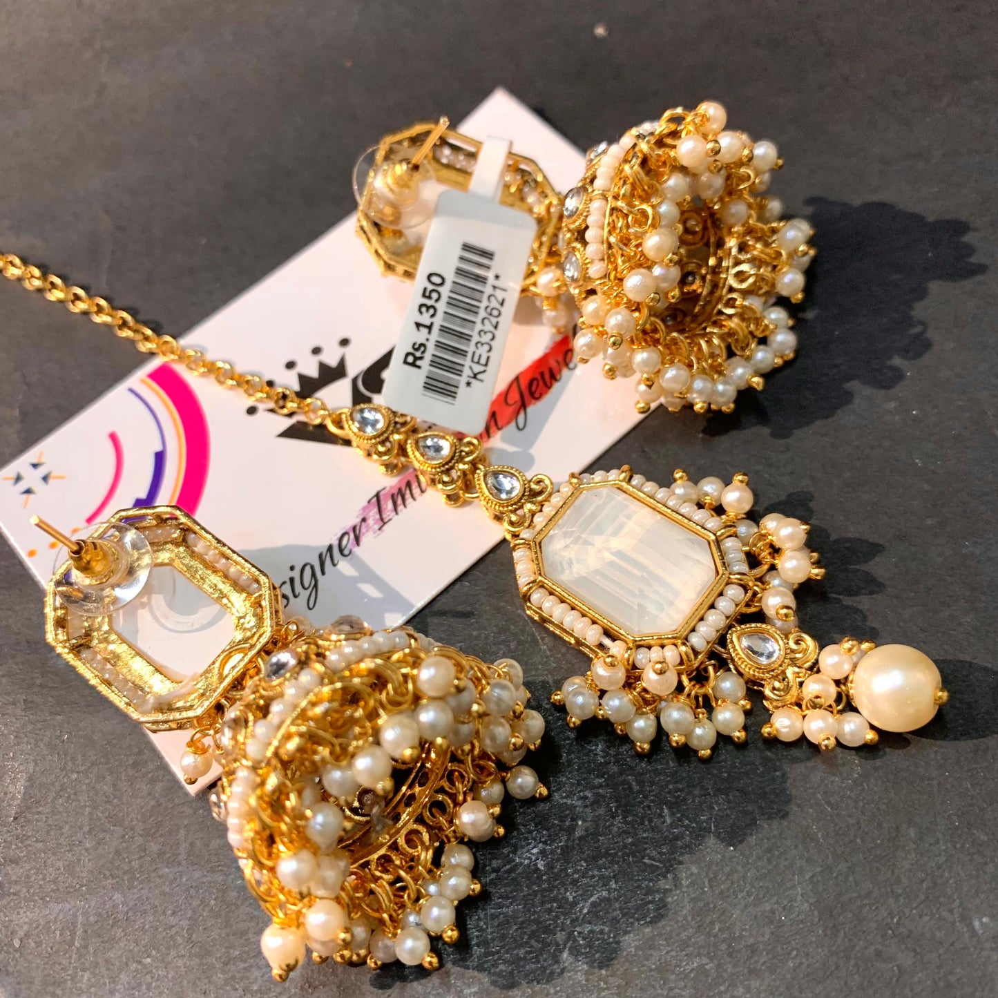 Kundan Earrings 365367