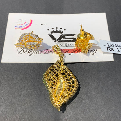 Zircon Pendant set 63647