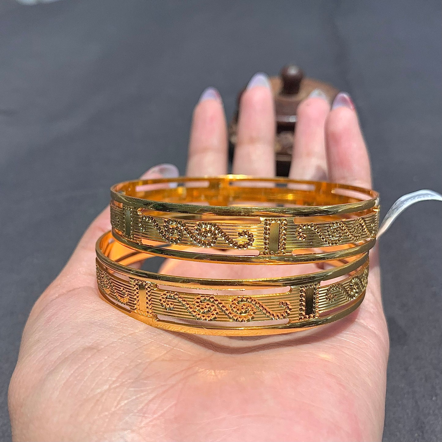 Gold Plated Bangles 446959