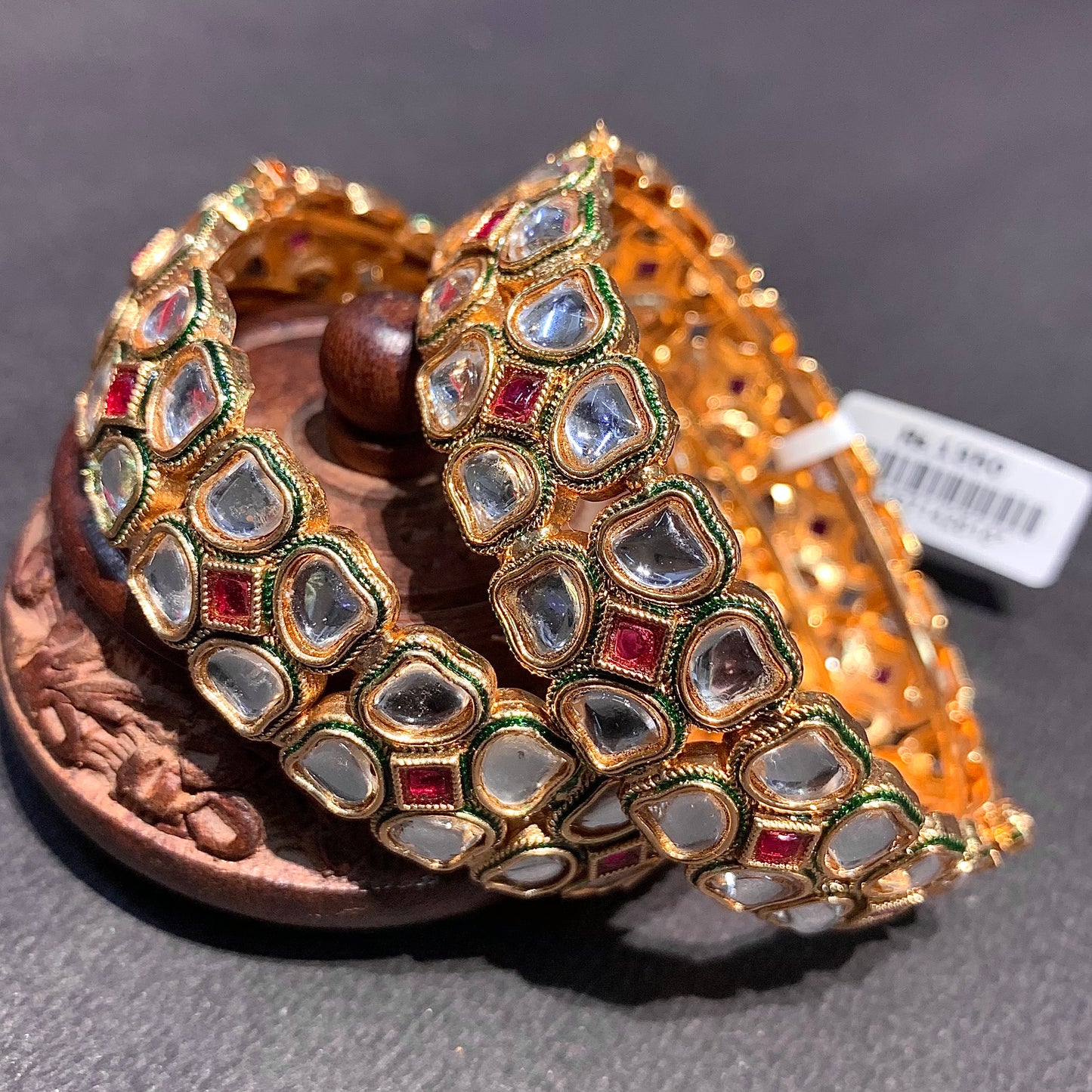 Kundan Openable Bangles 6467666