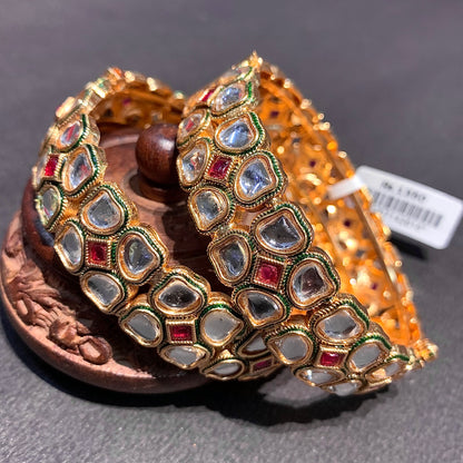 Kundan Openable Bangles 6467666