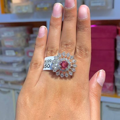 American Diamond Ring 52656