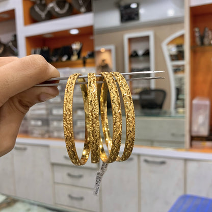 Gold Plated Bangles 67443