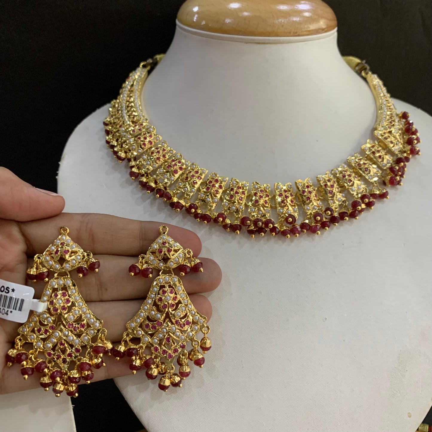 Jadau Necklace Sets 56776558