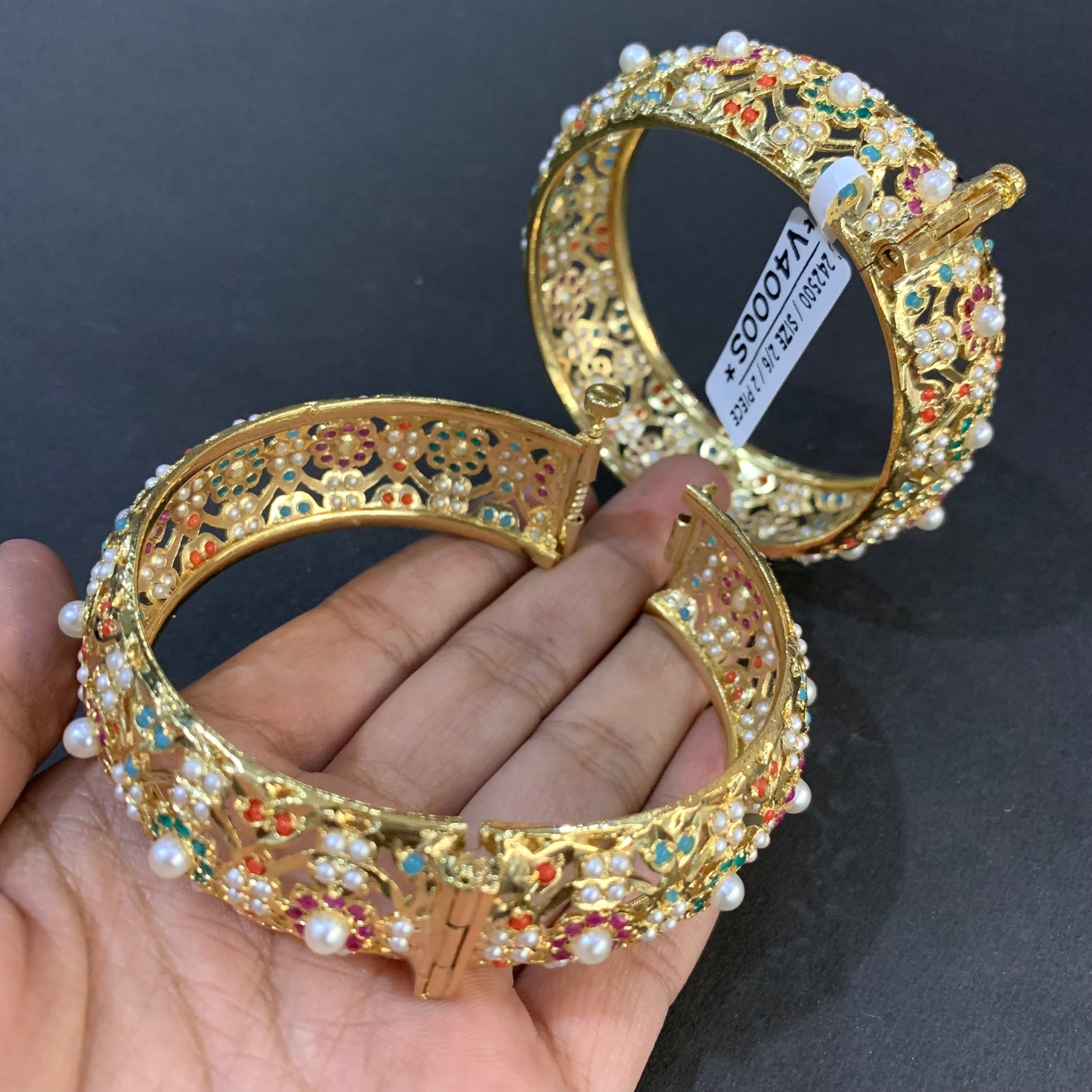 Jadau Bangles 67545