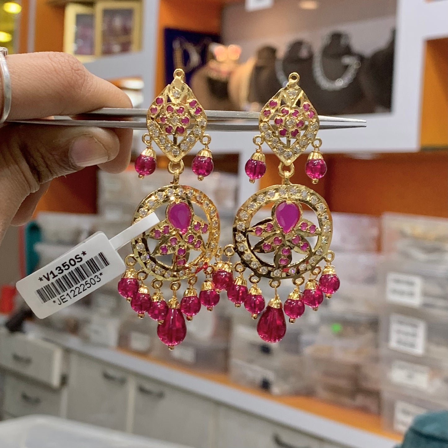 Jadau Earrings 46788