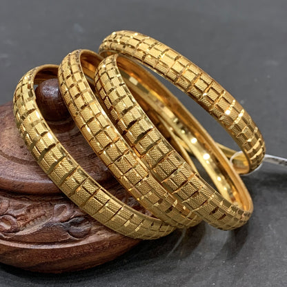 Gold Plated Bangles 67457