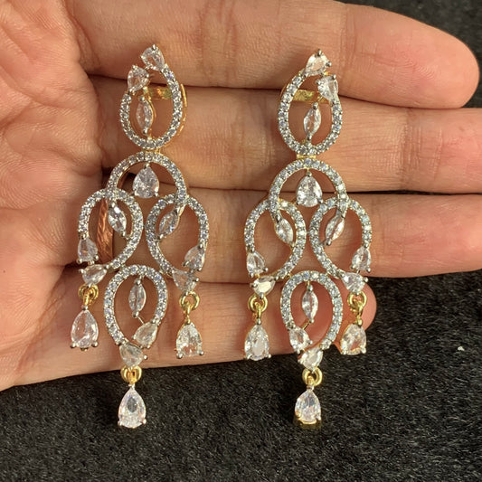 American diamond earring 12345