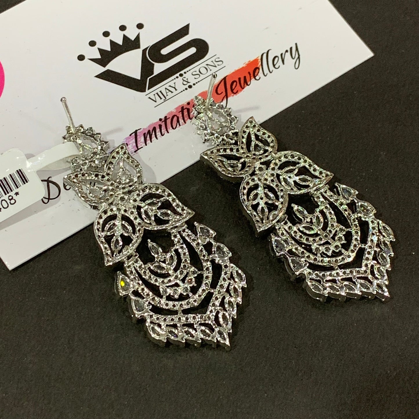 Zircon Earrings 46576