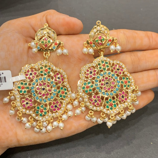 Jadau Earrings 564781