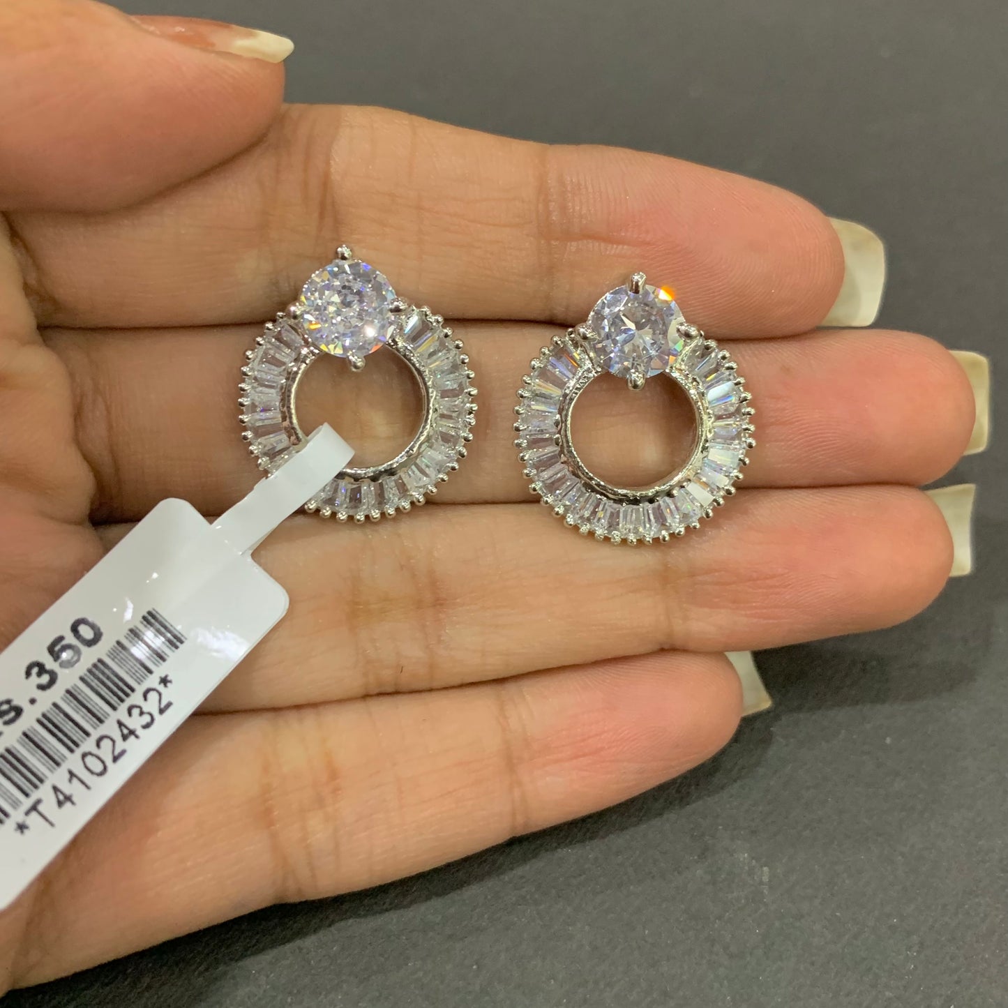 Zircon Earring 46678