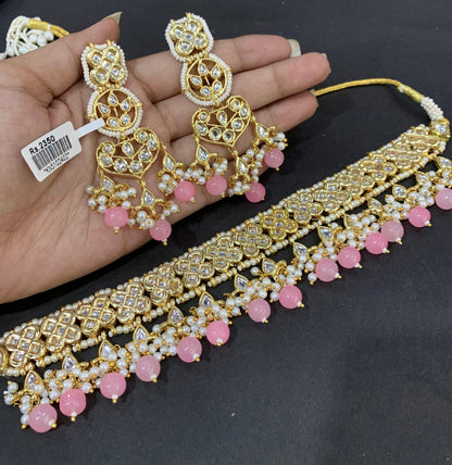 Kundan Necklace Set 3457765