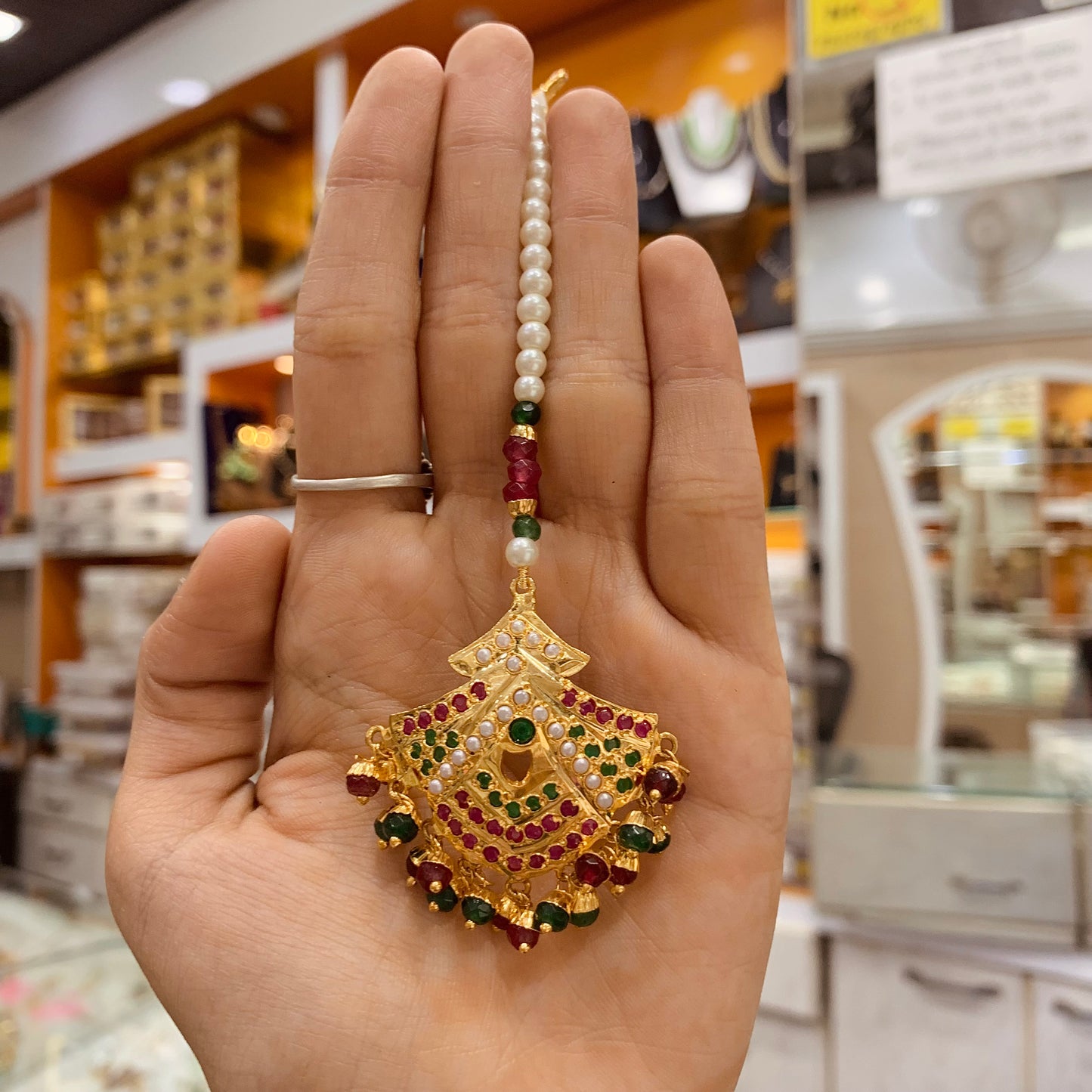 Jadau Maang Tikka 33454