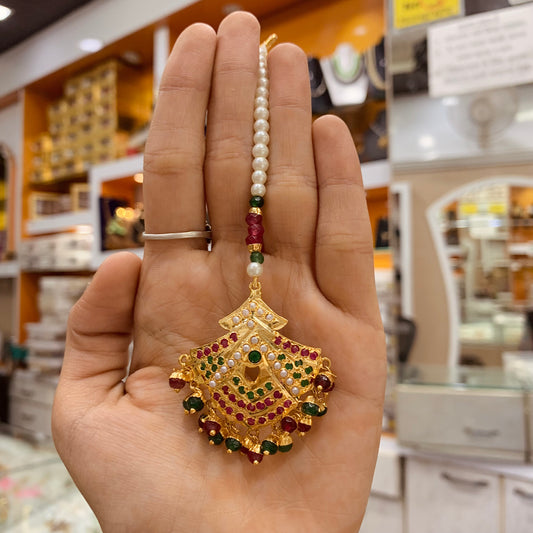 Jadau Maang Tikka 33454