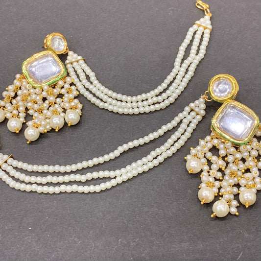 Antique Kundan Earrings