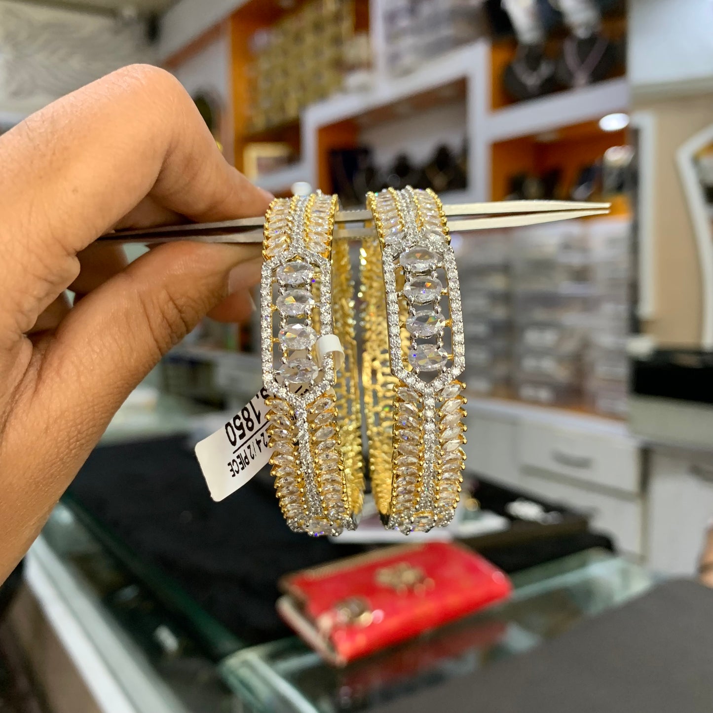 American Diamond Bangles 126355