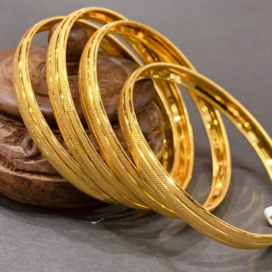 Gold Plated Bangles 526625