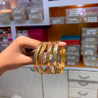 Gold Plated Bangles 444664