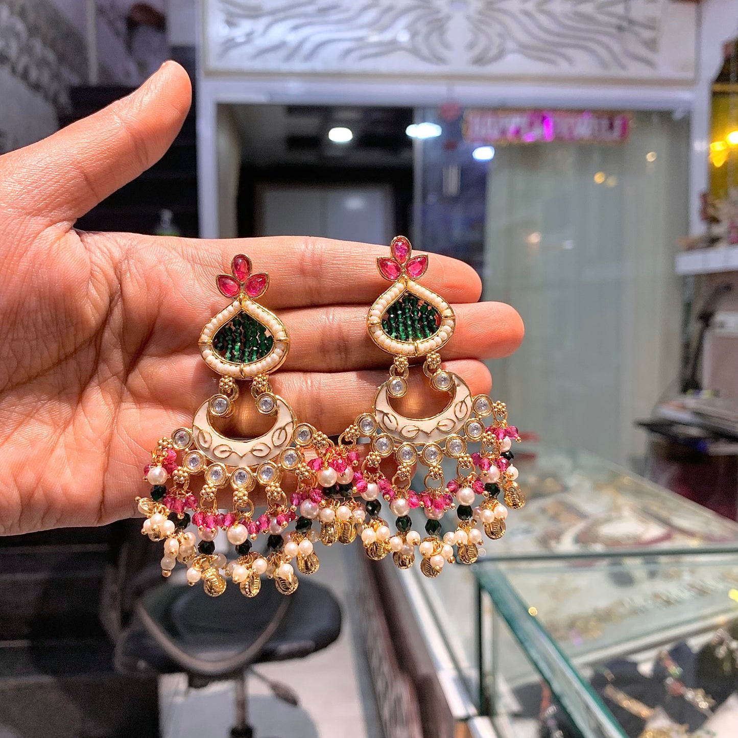 Kundan Earrings 3577955