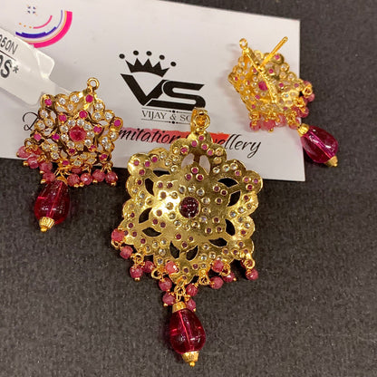 Jadau Pendant Set 45666754
