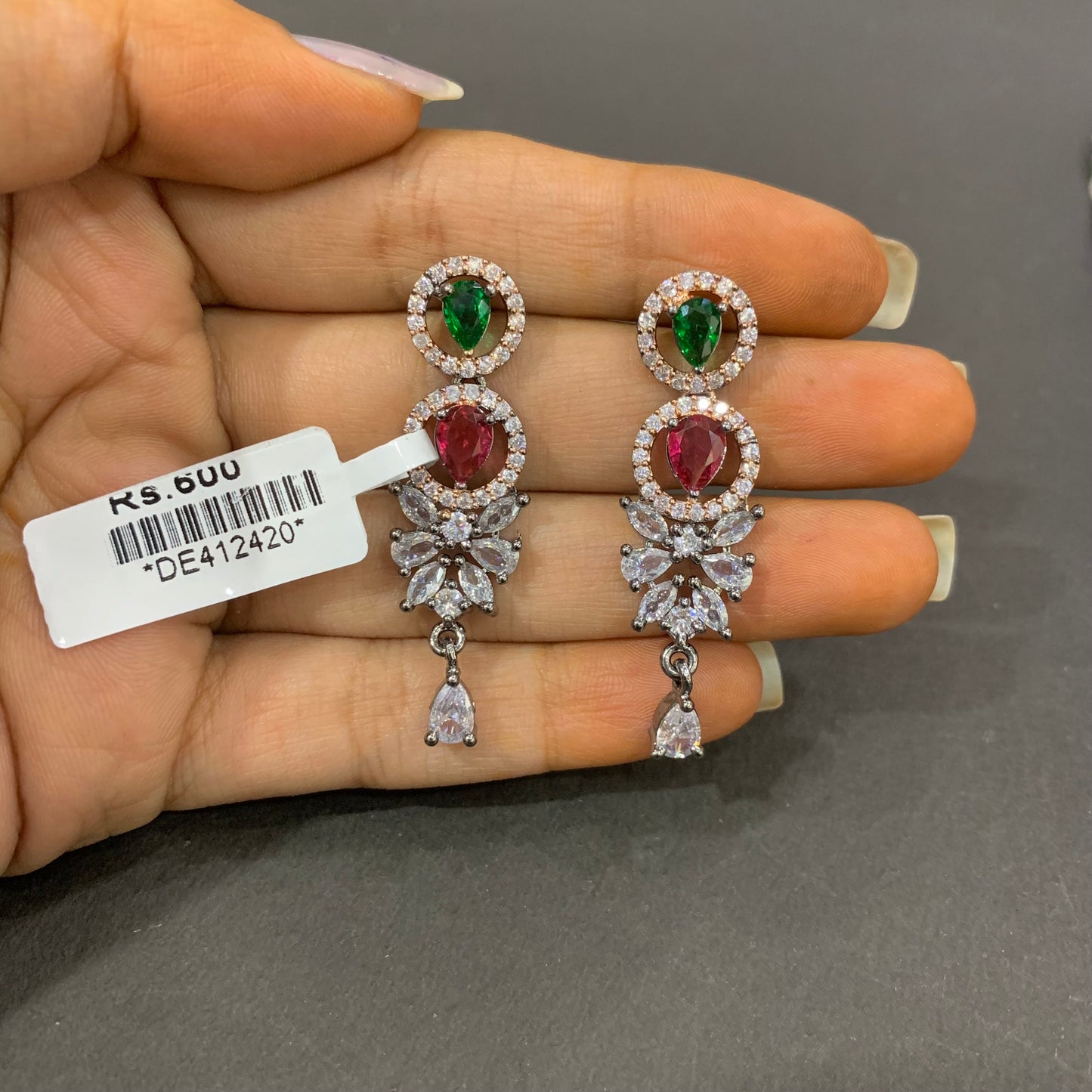 Zircon Earrings 478556