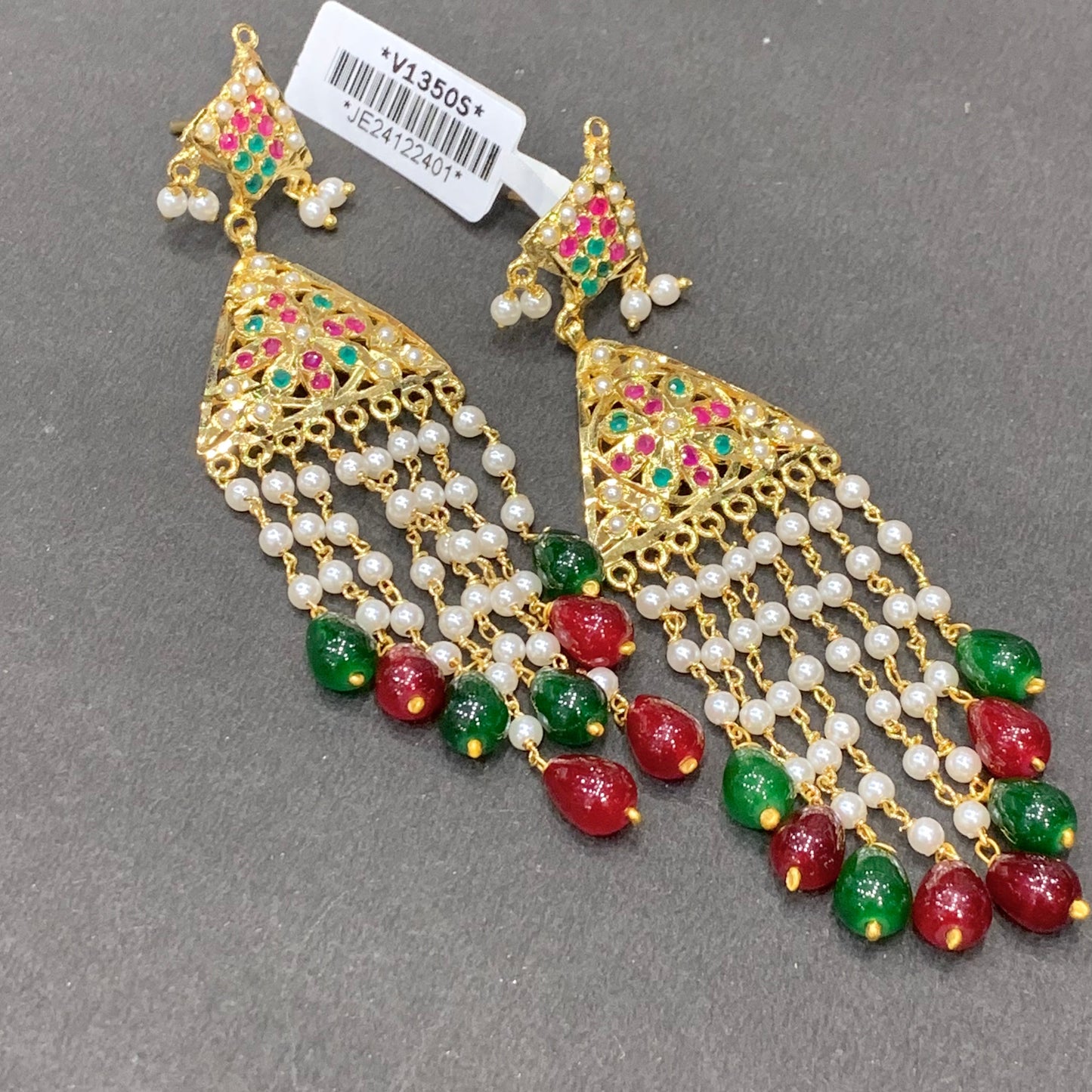 Jadau Earrings 46546