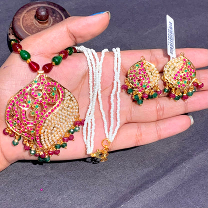 Jadau Pendant Set 4546766
