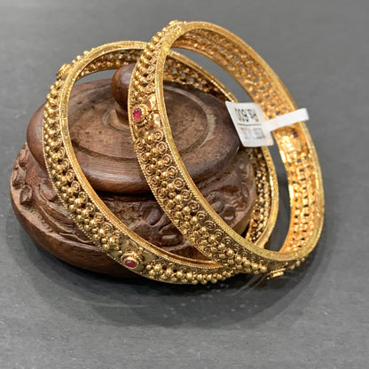 Kundan Antique Bangles 51677