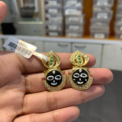 Jadau Earrings 53478