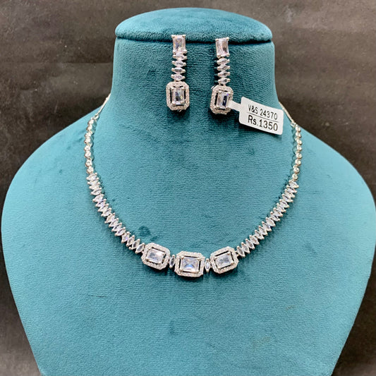 Zircon Necklace Set 0643