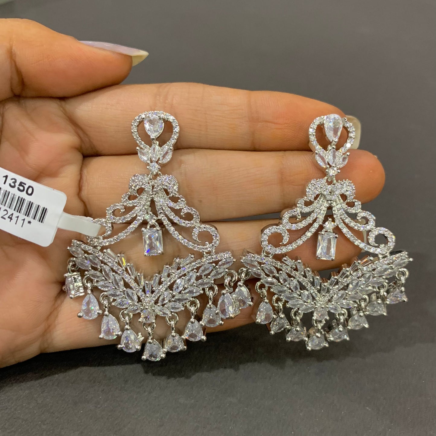 Zircon Earrings 67266