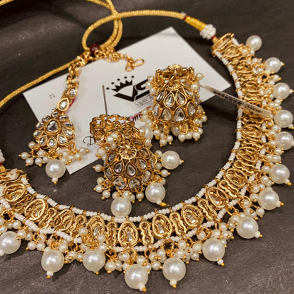 Kundan Necklace Sets 46544