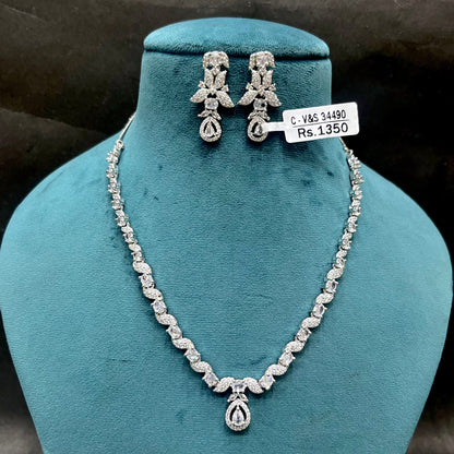 Zircon Necklace Set 22322