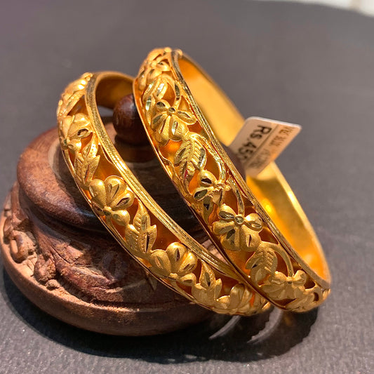 Gold Plated Bangles 48546665