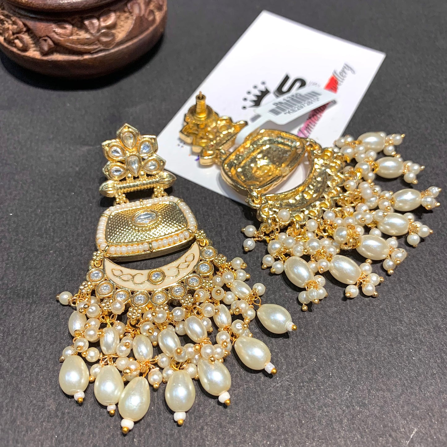 Kundan Earrings 3577677
