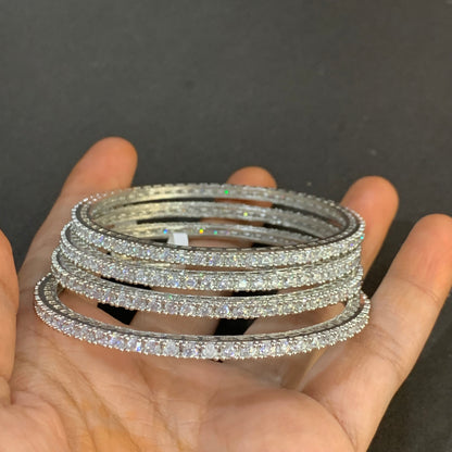 American Diamond Bangles 35446