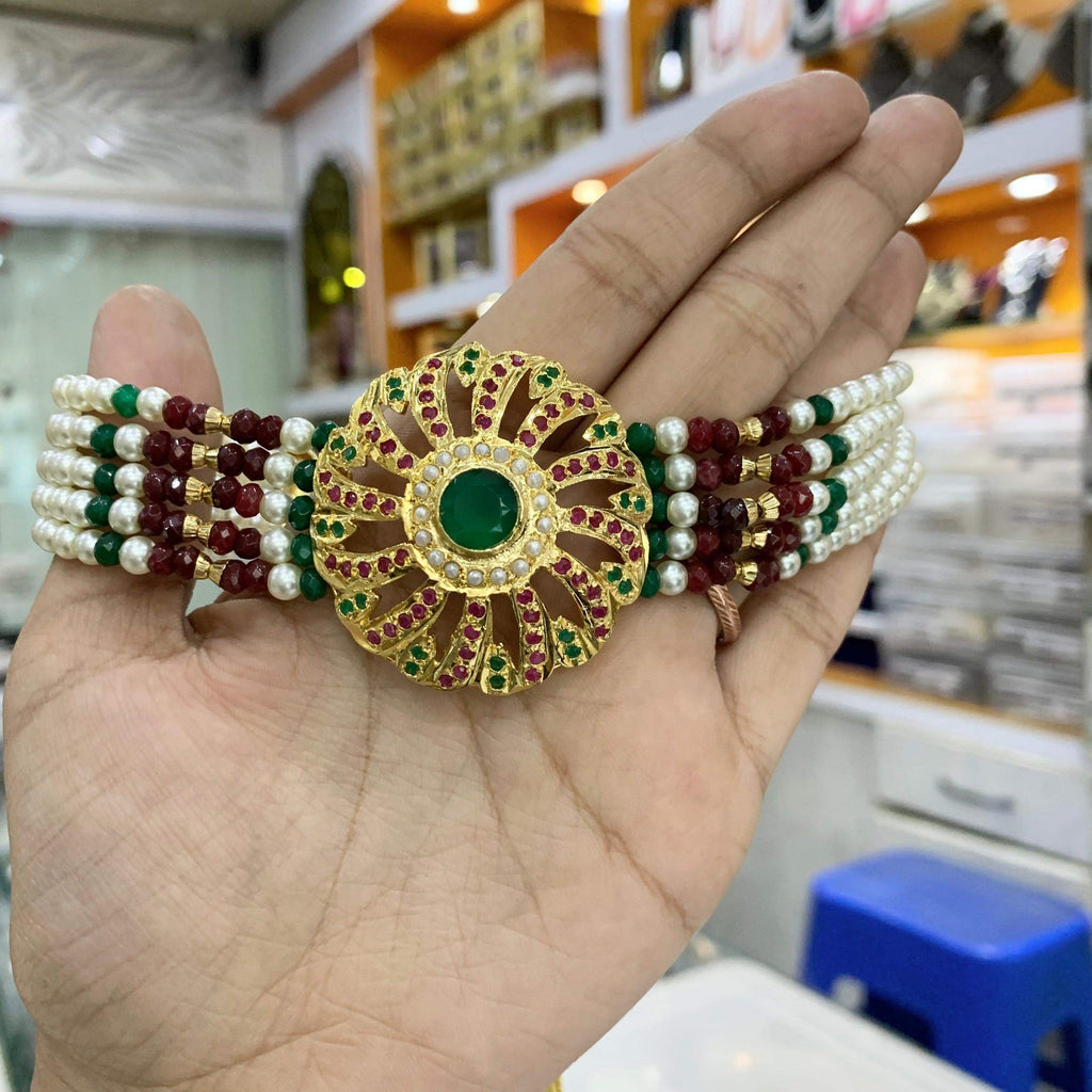 Jadau Necklace Sets 467447 - Vijay & Sons