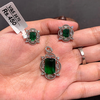Zircon Pendant set 59448
