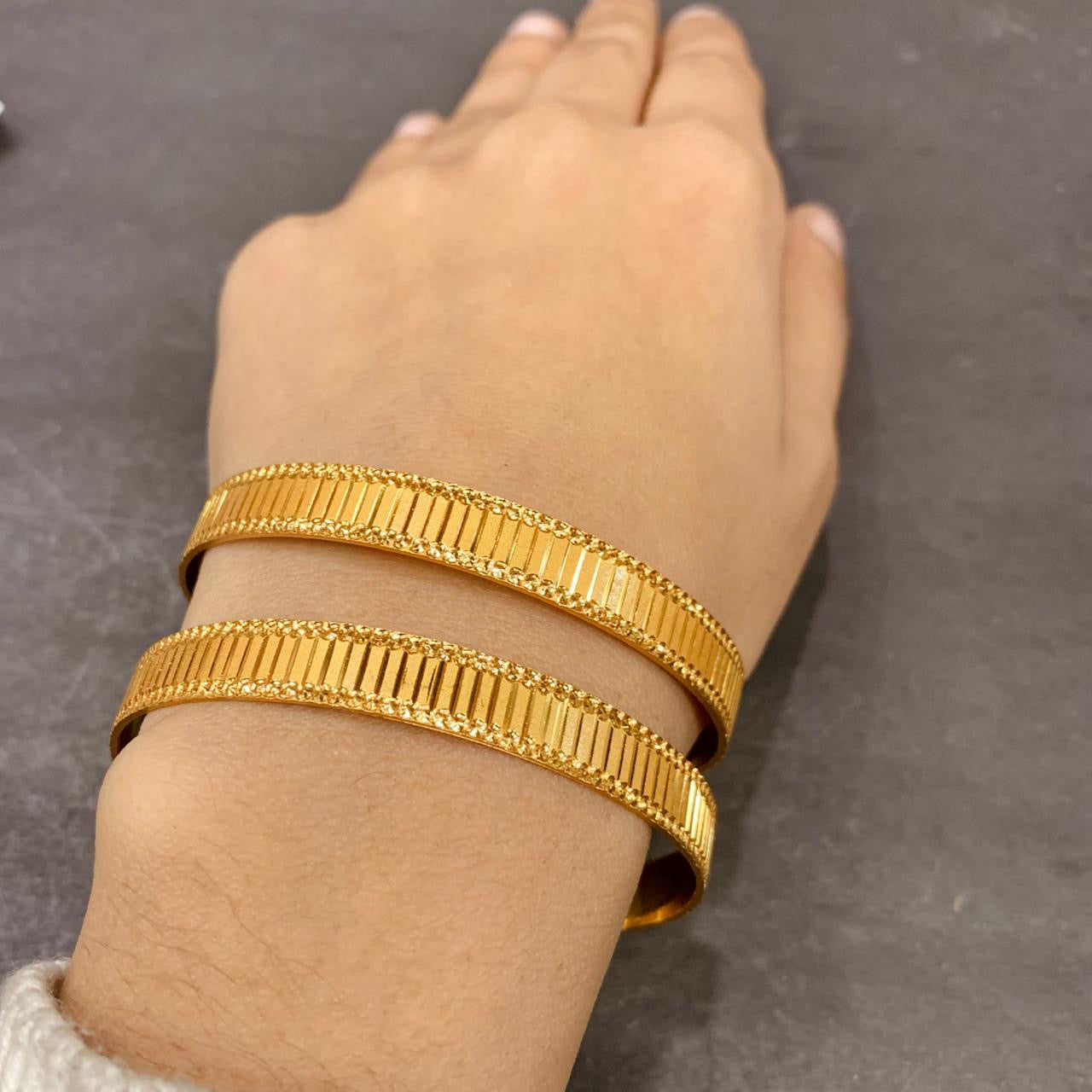 Gold Plated Bangles 356545