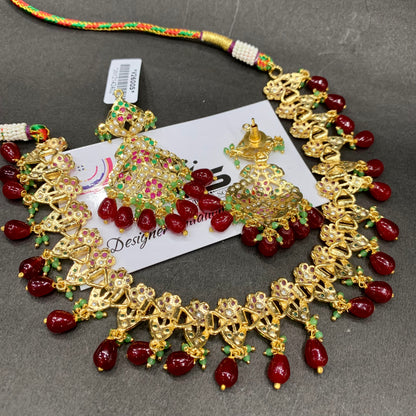 Jadau Necklace set 345586