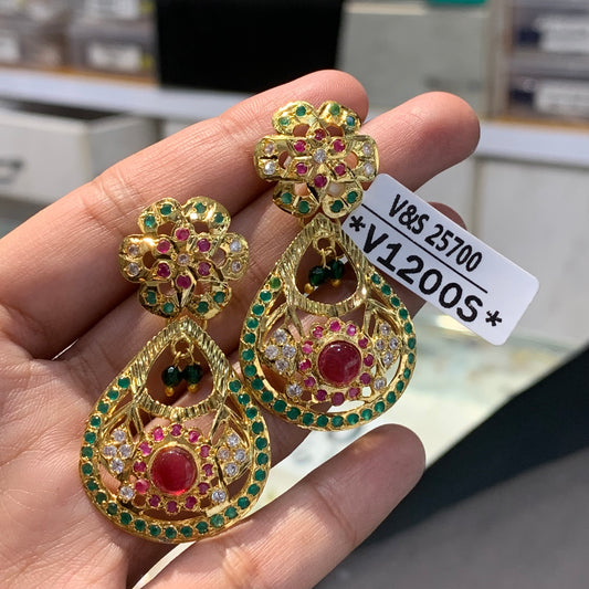 Jadau Earrings 32567