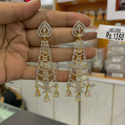 Zircon Earrings 46677