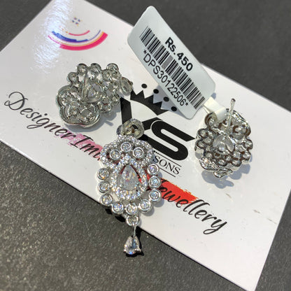 Zircon Pendant set 43567