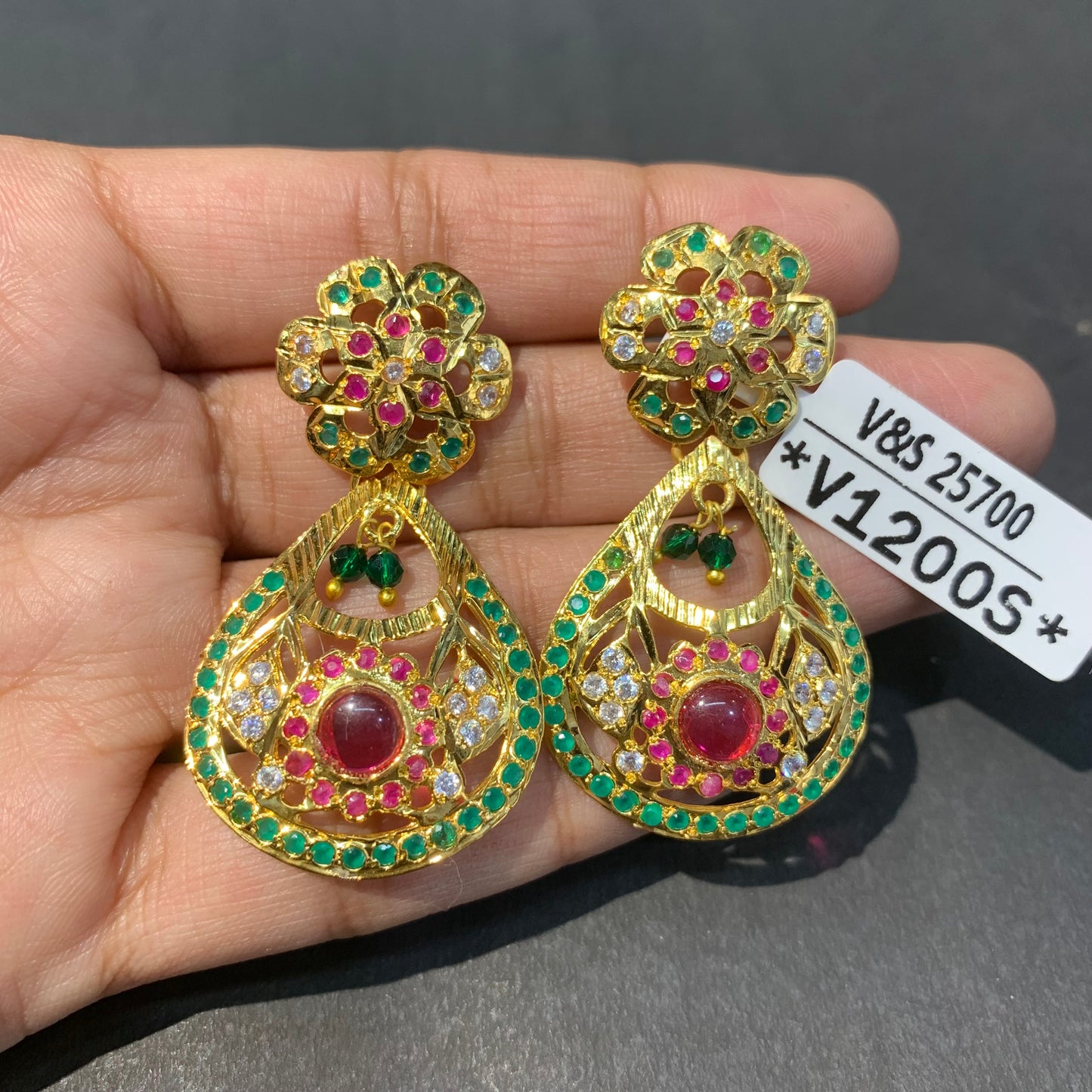 Jadau Earrings 32567