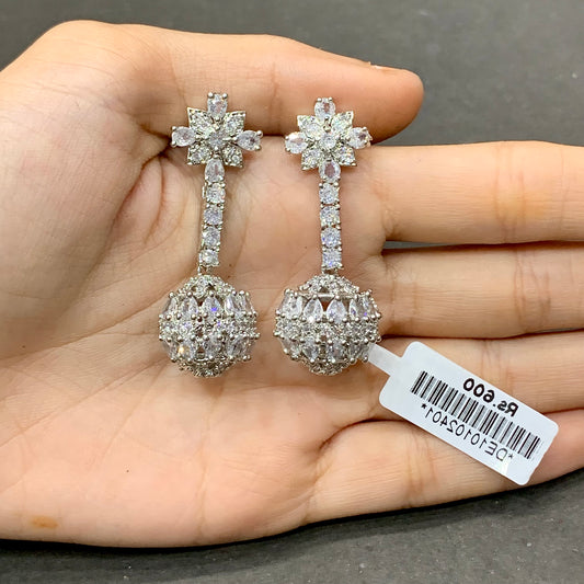 Zircon Earrings 52654