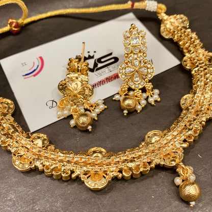 Kundan Necklace Sets 566543