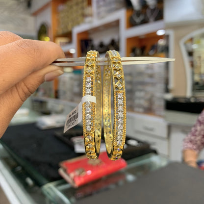 American Diamond Bangles 12634